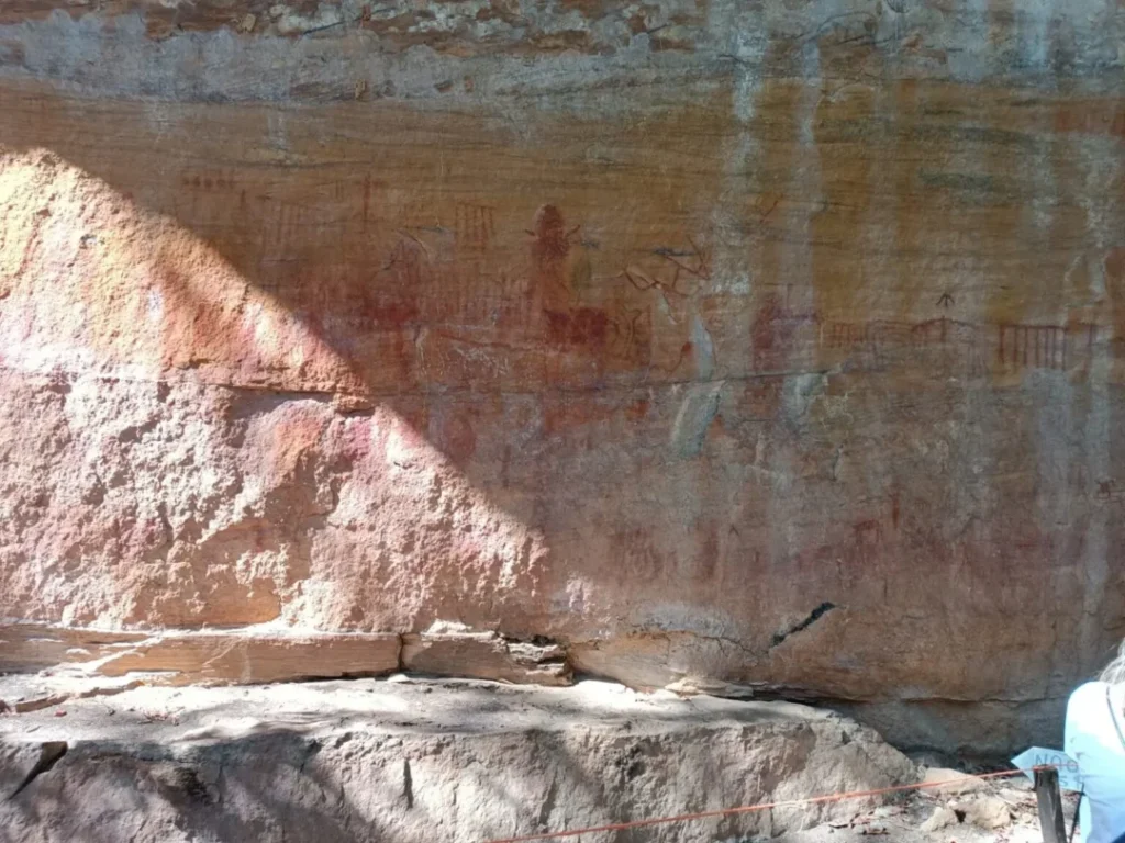 pinturas rupestres no Tocantins