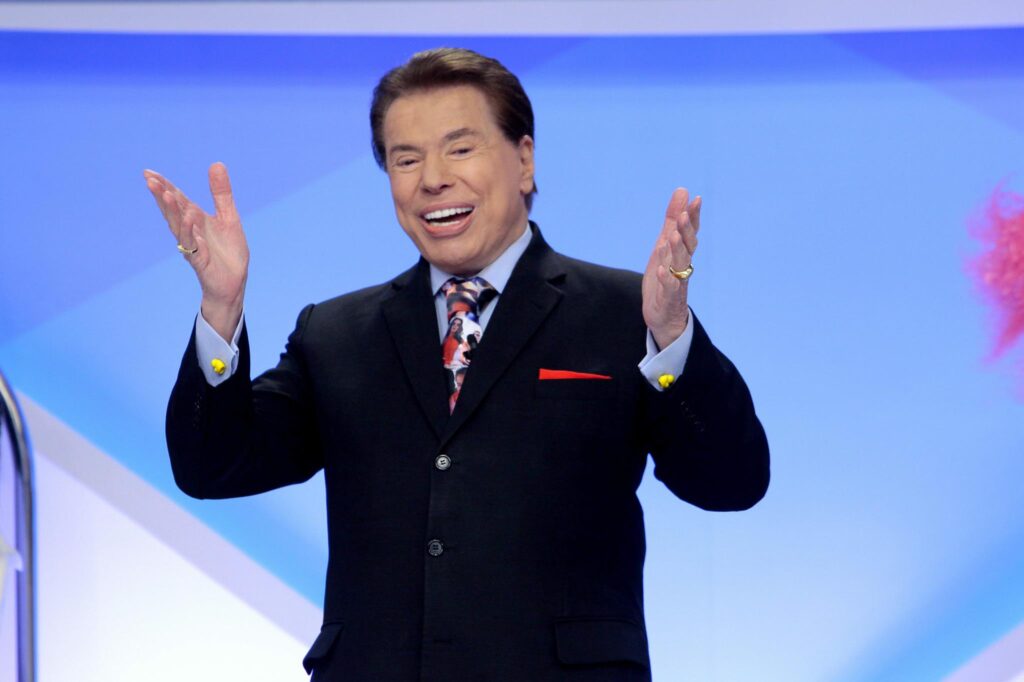 relação de Silvio Santos com a política
